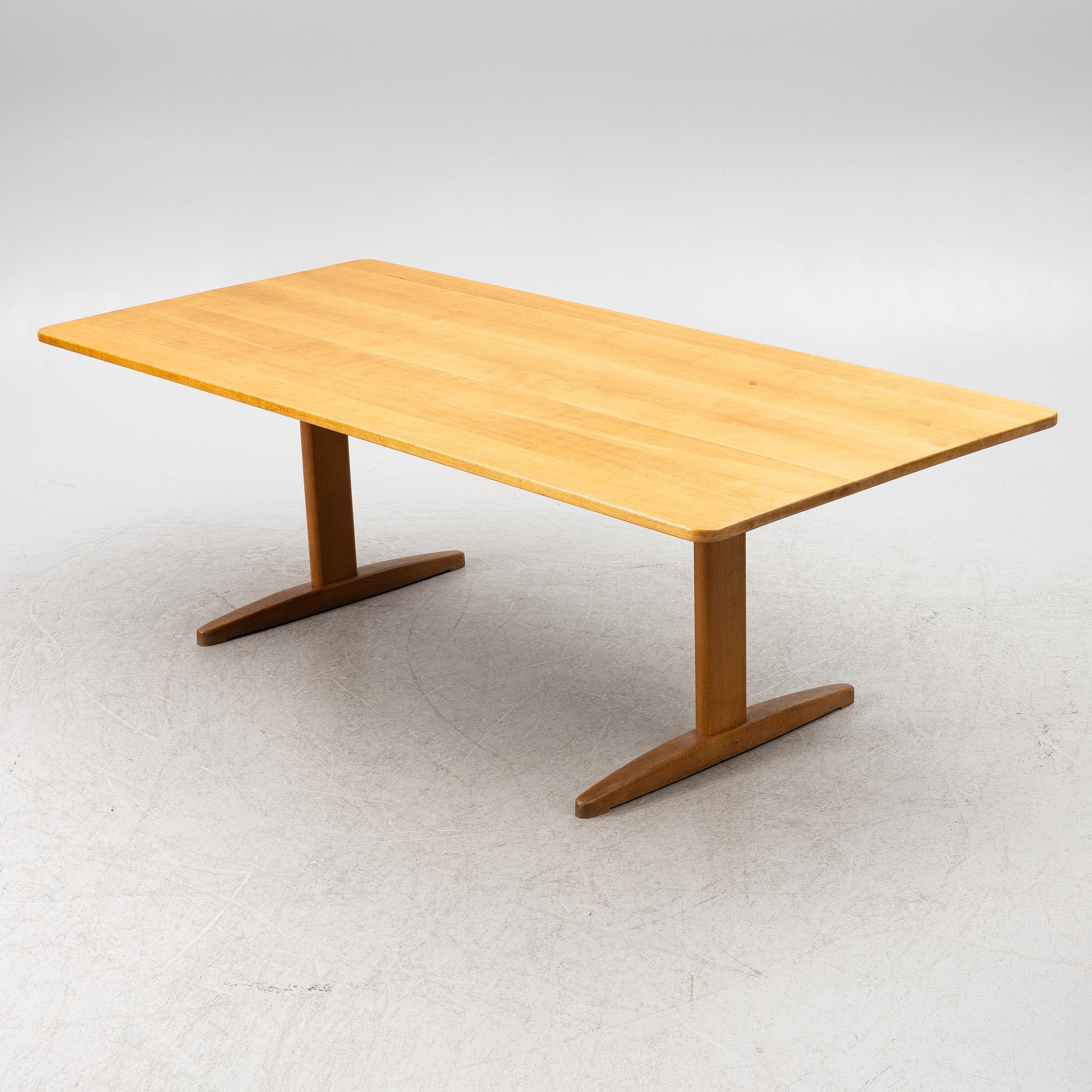 Børge Mogensen, table, "Shaker Table", CM Madsens Fabrikker, Denmark, model designed in 1958.