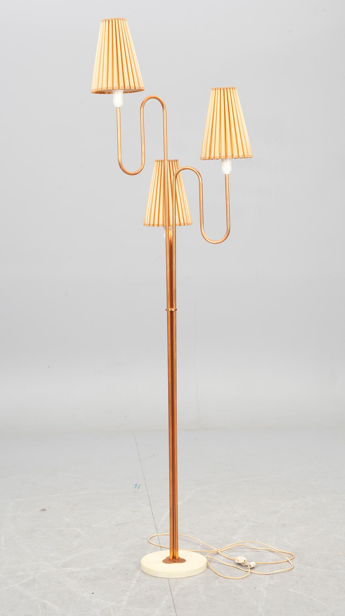 GOLVLAMPA, 1900-tal.