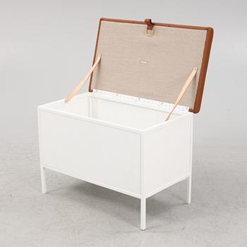 Louis Hederström, a 'Frank box with leather upholstered seat, designed 2015, Maze.