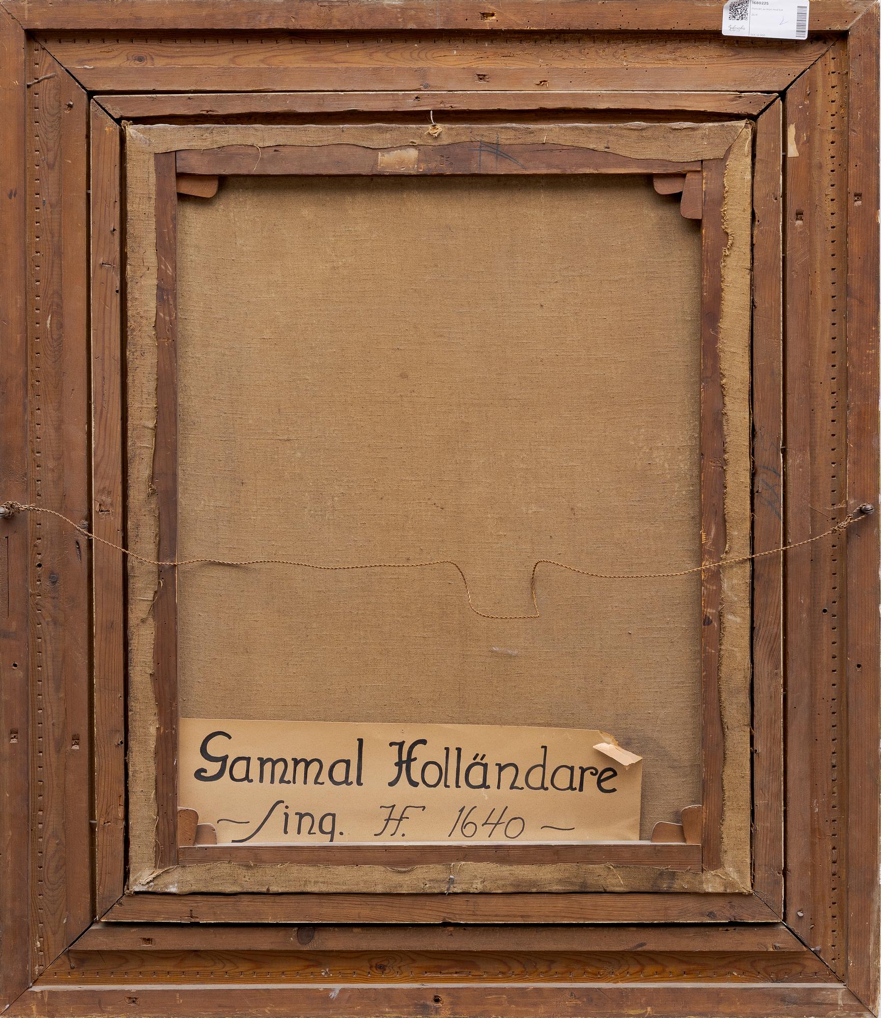 Dutch school, 18th century, Violinist.