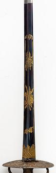 A small sword, marked IGB, 18th century.