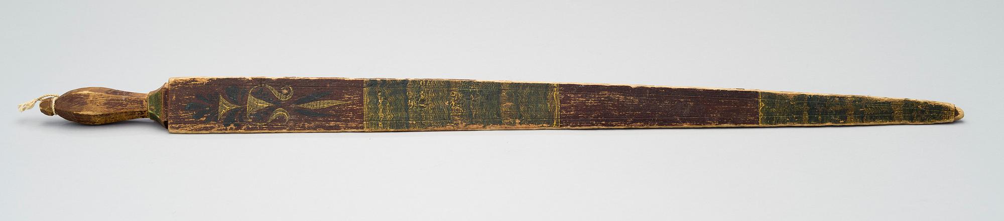 BESSMAN OCH MÄTSTICKA. Daterade 1775 och 1859.