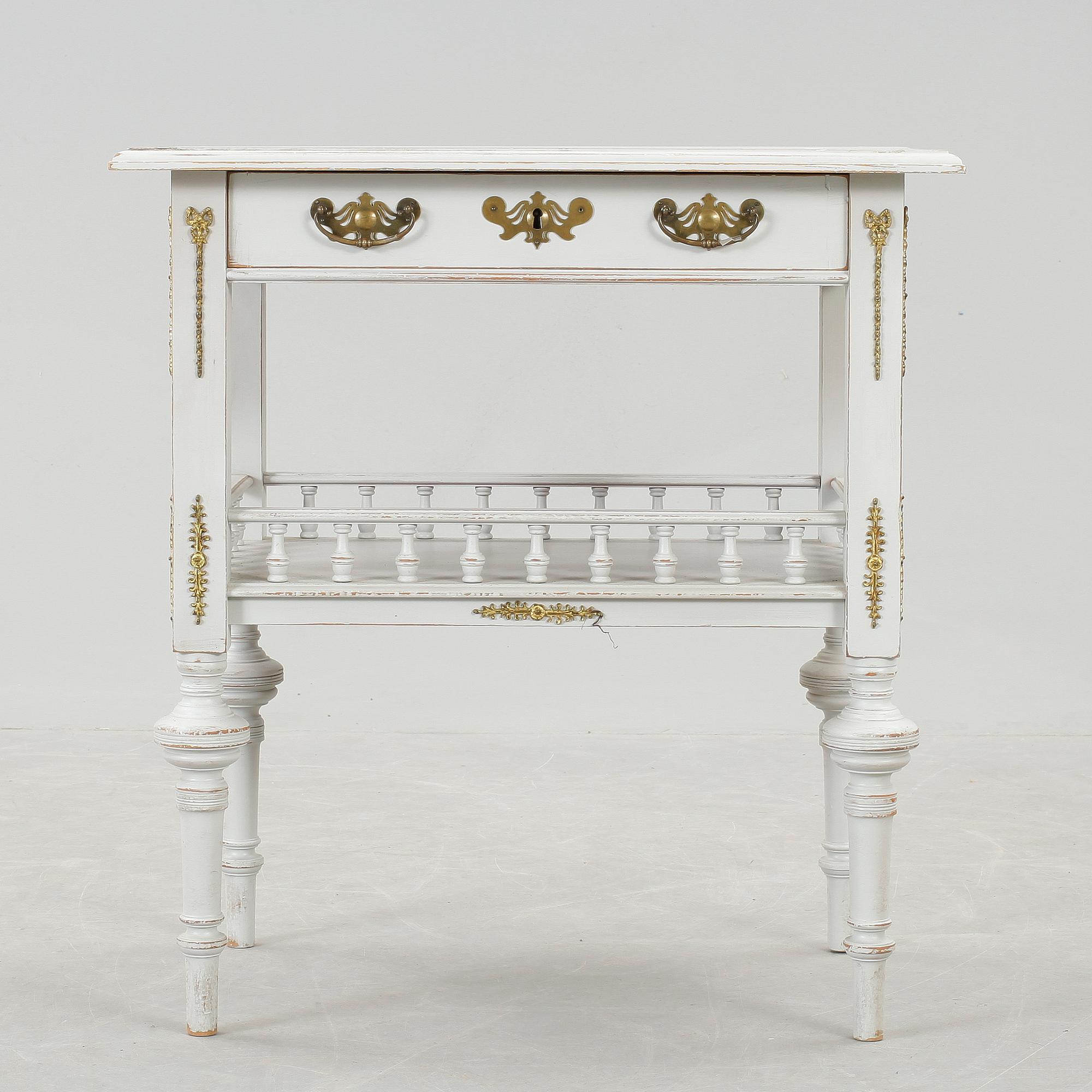 BORD, gustaviansk stil, omkring 1900-talets mitt.