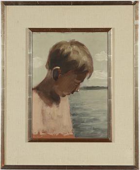 Akke Kumlien, Boy in profile.