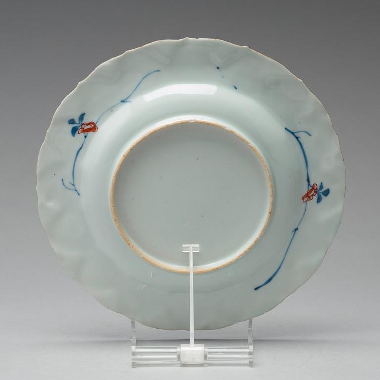 A set of twelve imari dinner plates, Qing dynasty, Kangxi (1662-1722).