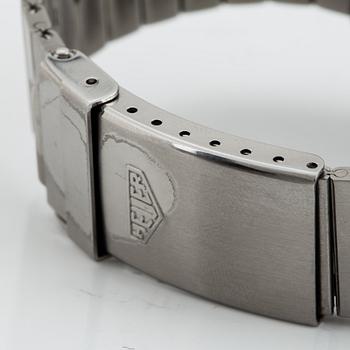 Heuer, Regatta, wristwatch, 40 mm.