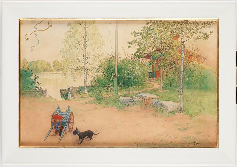 Carl Larsson, "Vårafton".