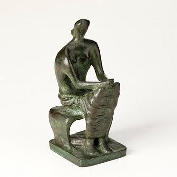 Henry Moore, "Seated figure".