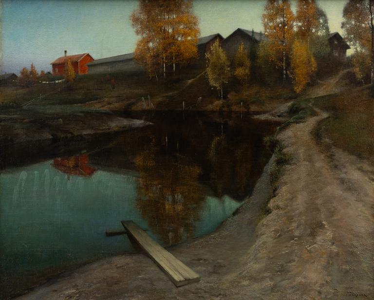 August Hagborg, "Automne" (Autumn).
