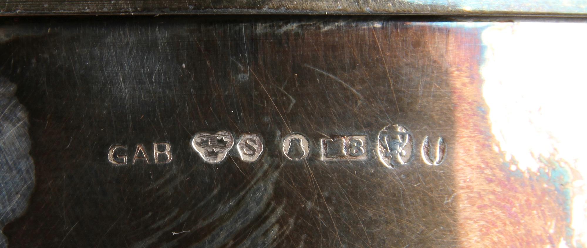 BURK, silver, GAB 1938. Vikt 380 gram.