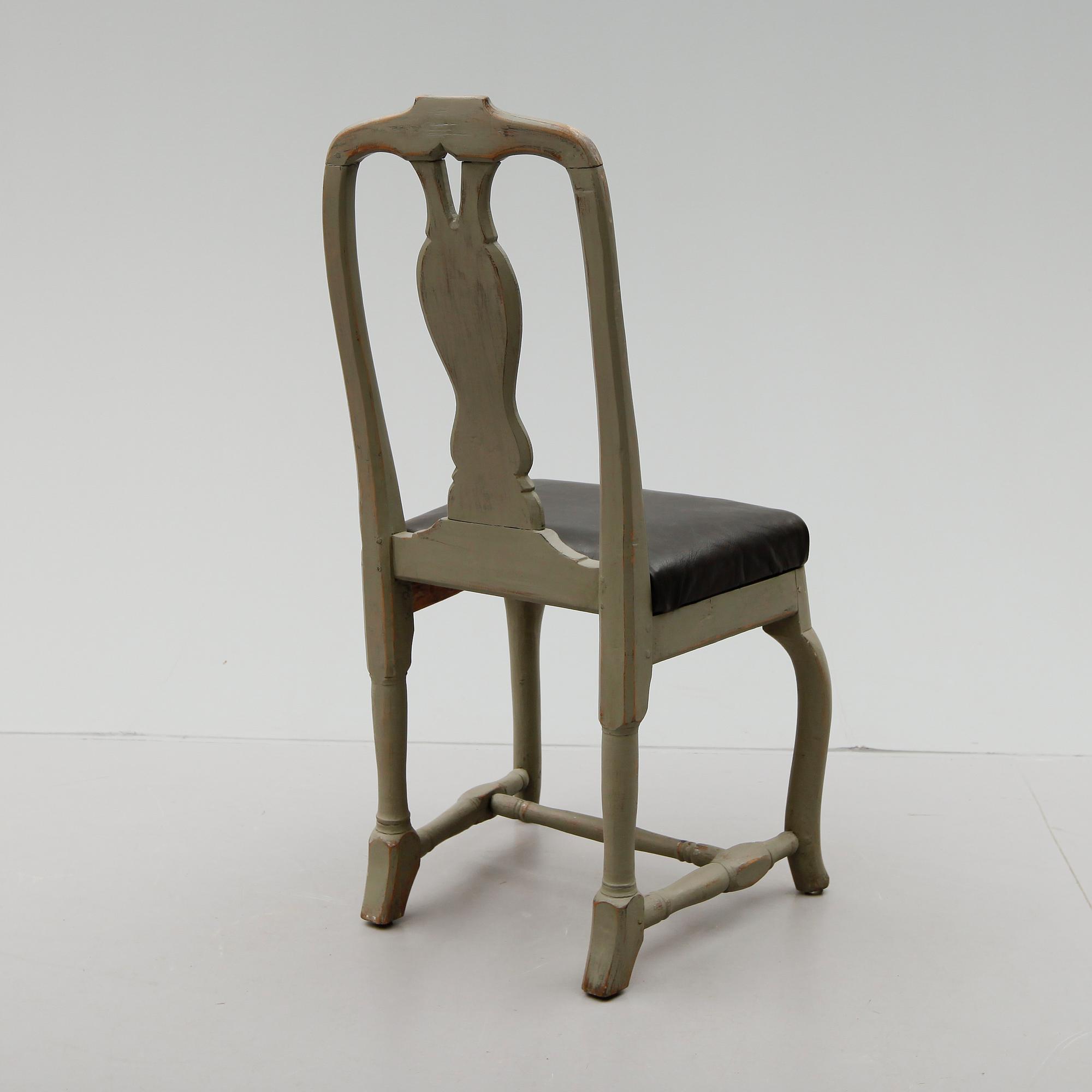 STOL, senbarock, 1700-tal.