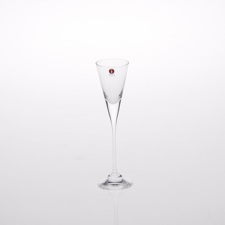 GLASSERVIS, 22 st, "Aurora", Heikki Orvola, Iittala, 1900-talets slut.