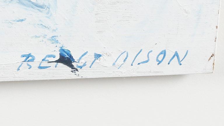 BENGT OLSON, olja på pannå, signerad.