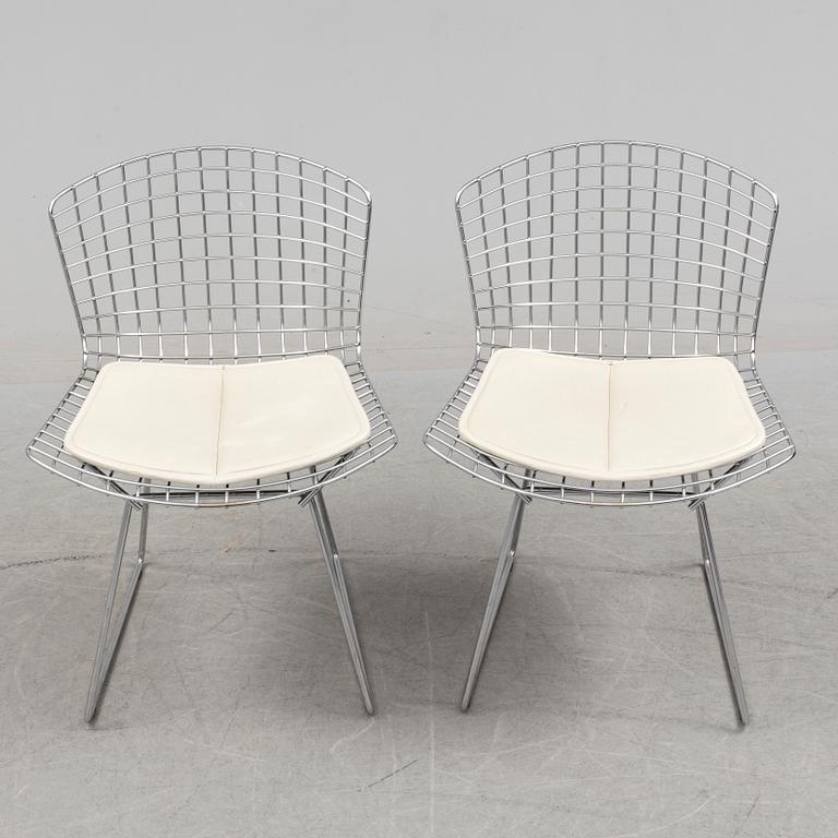 HARRY BERTOIA, stolar, ett par, "Side chair", Knoll.