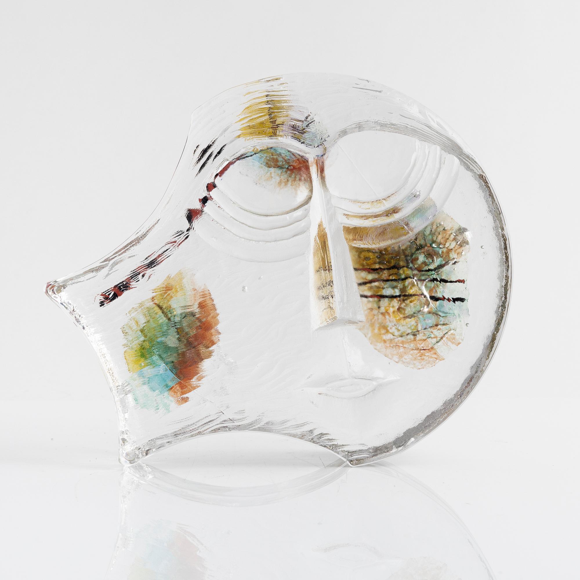 Kjell Engman, sculpture, Kosta Boda.
