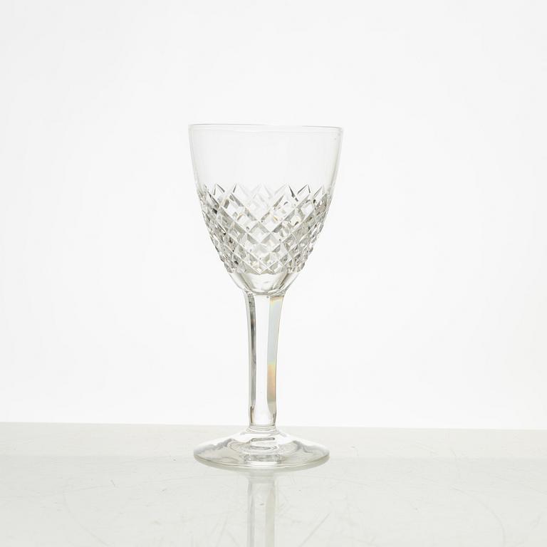 Vicke Lindstrand, glass service, "Blues", Kosta (45 pieces).