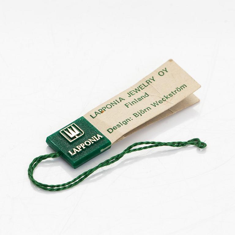 Björn Weckström, Hänge "Lilla korset", 14K guld, Lapponia 1979, samt kedja 14K guld.