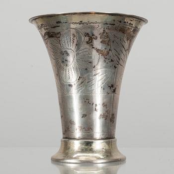 BÄGARE, silver, M.G.Roos, Åbo 1821.