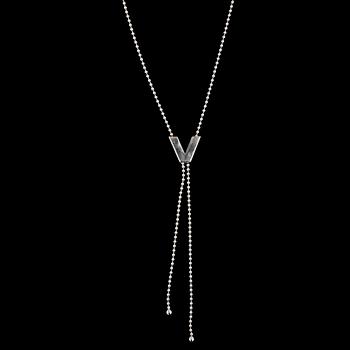 NECKLACE, Versace, 18k white gold.