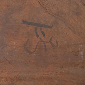 An Anglo-Indian hardwood folding Table, North India, circa 1880. .