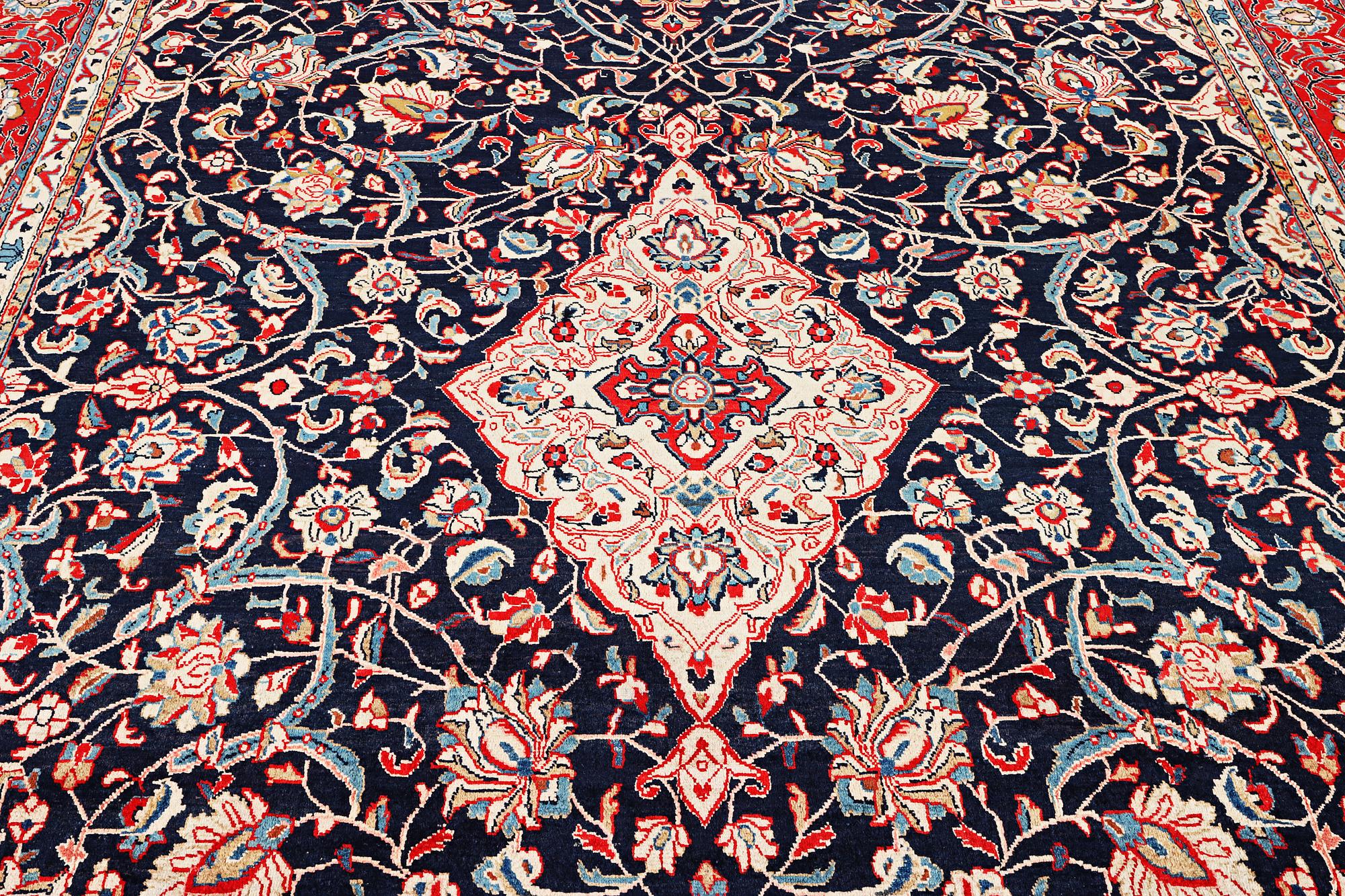 A Mhal carpet, a. 375 x 263 cm.