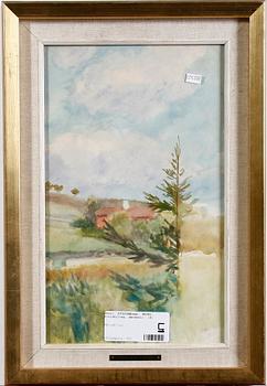 STOOPENDAAL, GEORG, tillskriven. Akvarell.