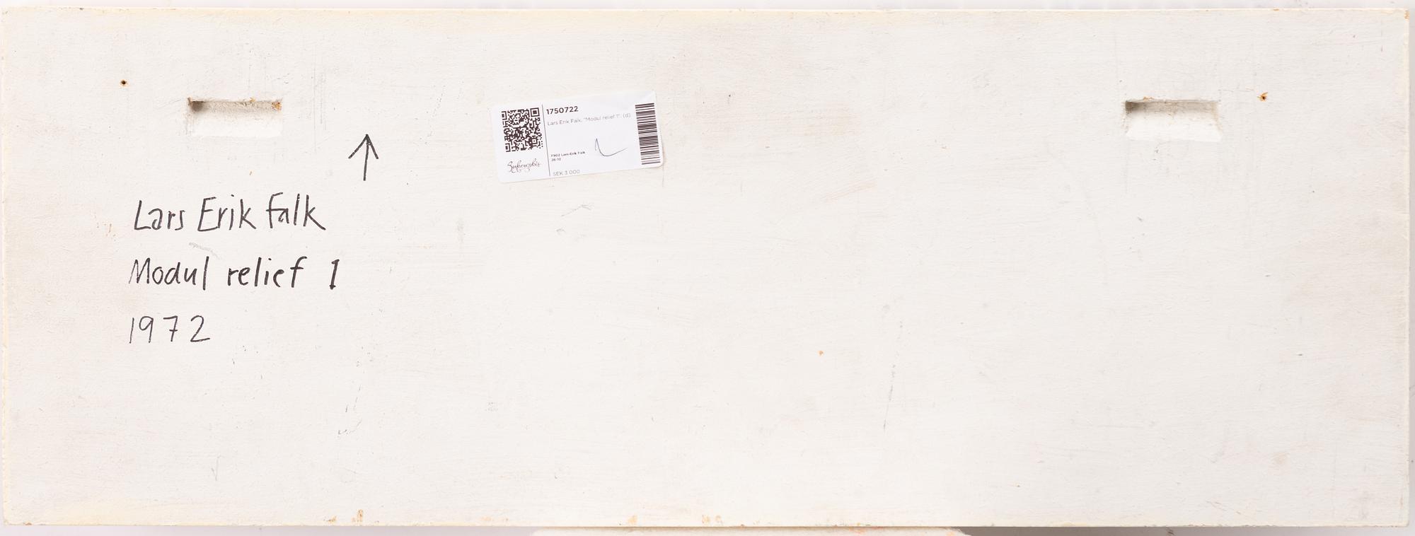 Lars Erik Falk, "Modul relief 1".