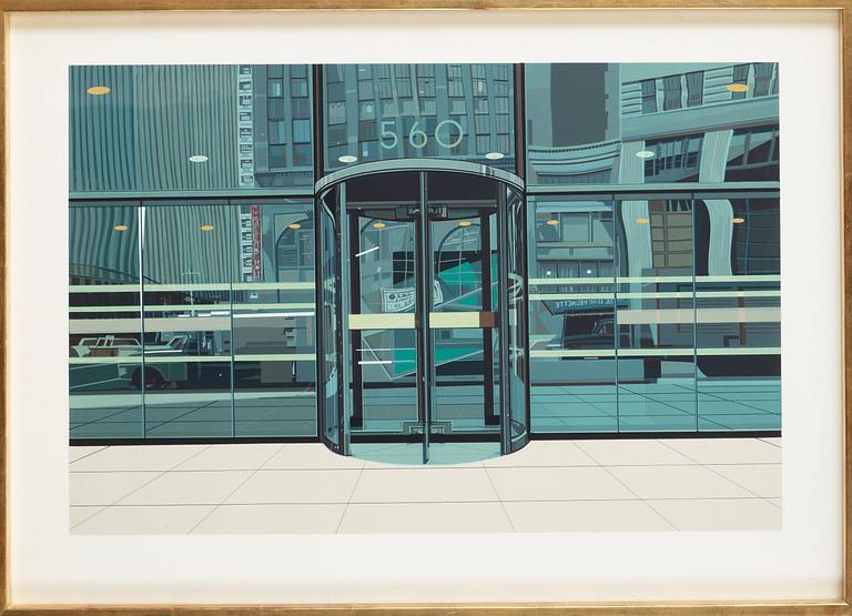 Richard Estes, "Urban landscapes".