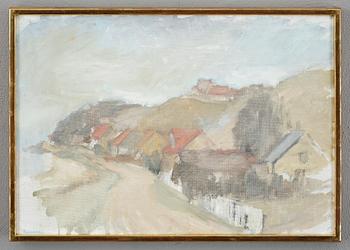 GUSTAV RUDBERG, olja på duk, signerad.