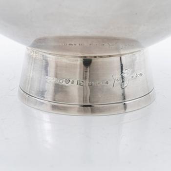 Gustaf Jansson, bowl, silver, C. G. Hallberg, Stockholm, 1959.