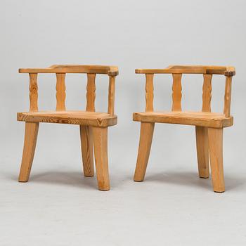 Four Norwegian armchairs, Krogenäs Möbler, latter half of the 20th century.