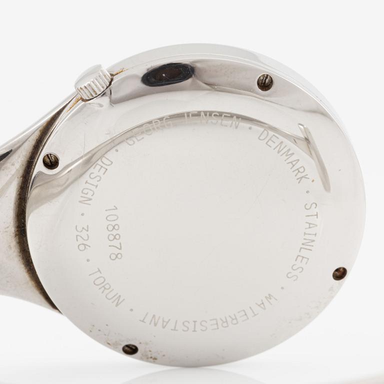 Georg Jensen, Vivianna, design Torun Bülow-Hübe, armbandsur, 33 mm.