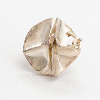 Björn Weckström, A stelring silver ring "Jaara's dream". Lapponia 1970.
