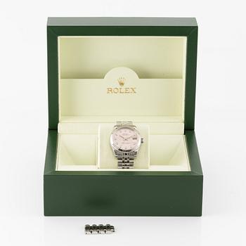 Rolex, Oyster Perpetual, Datejust 31, "Diamond Dial", wristwatch, 31 mm.