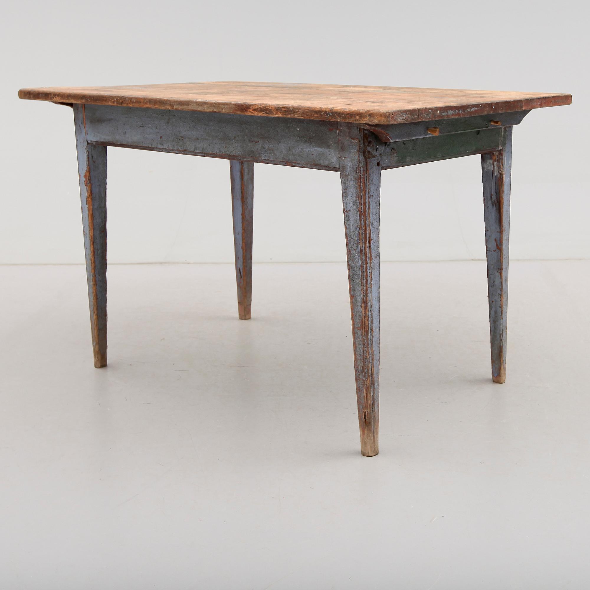 BORD, allmoge, 1800-talets första hälft.