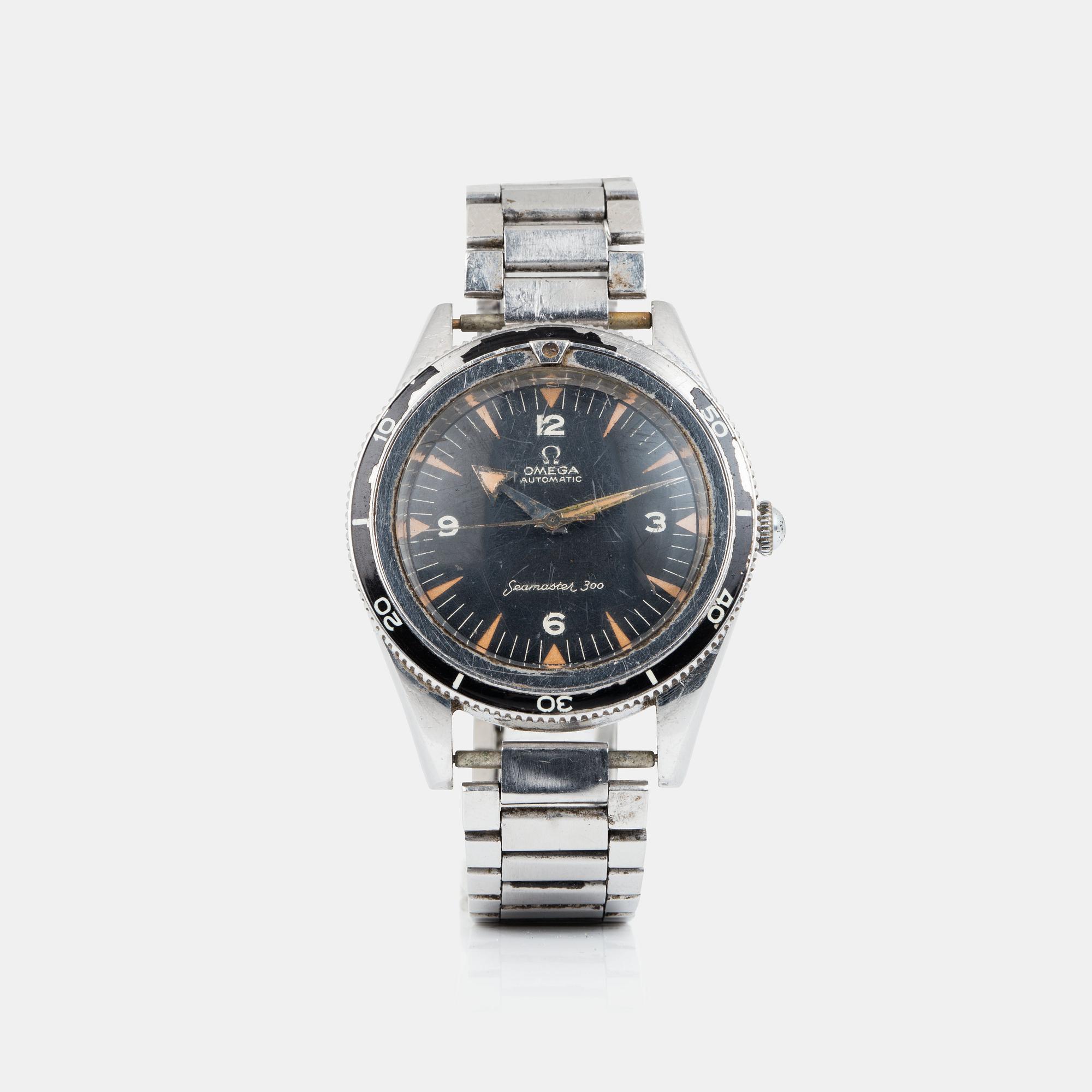 OMEGA, Seamaster 300, "Broad Arrow hands".