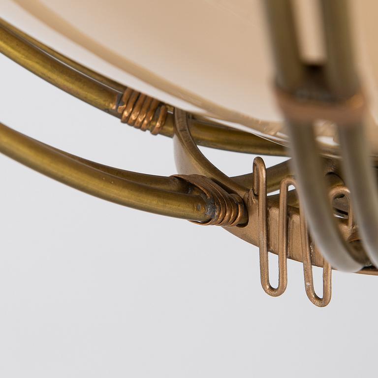 Lisa Johansson-Pape, taklampa, beställningsarbete, Stockmann Orno. Tillverkad 1948-1950.