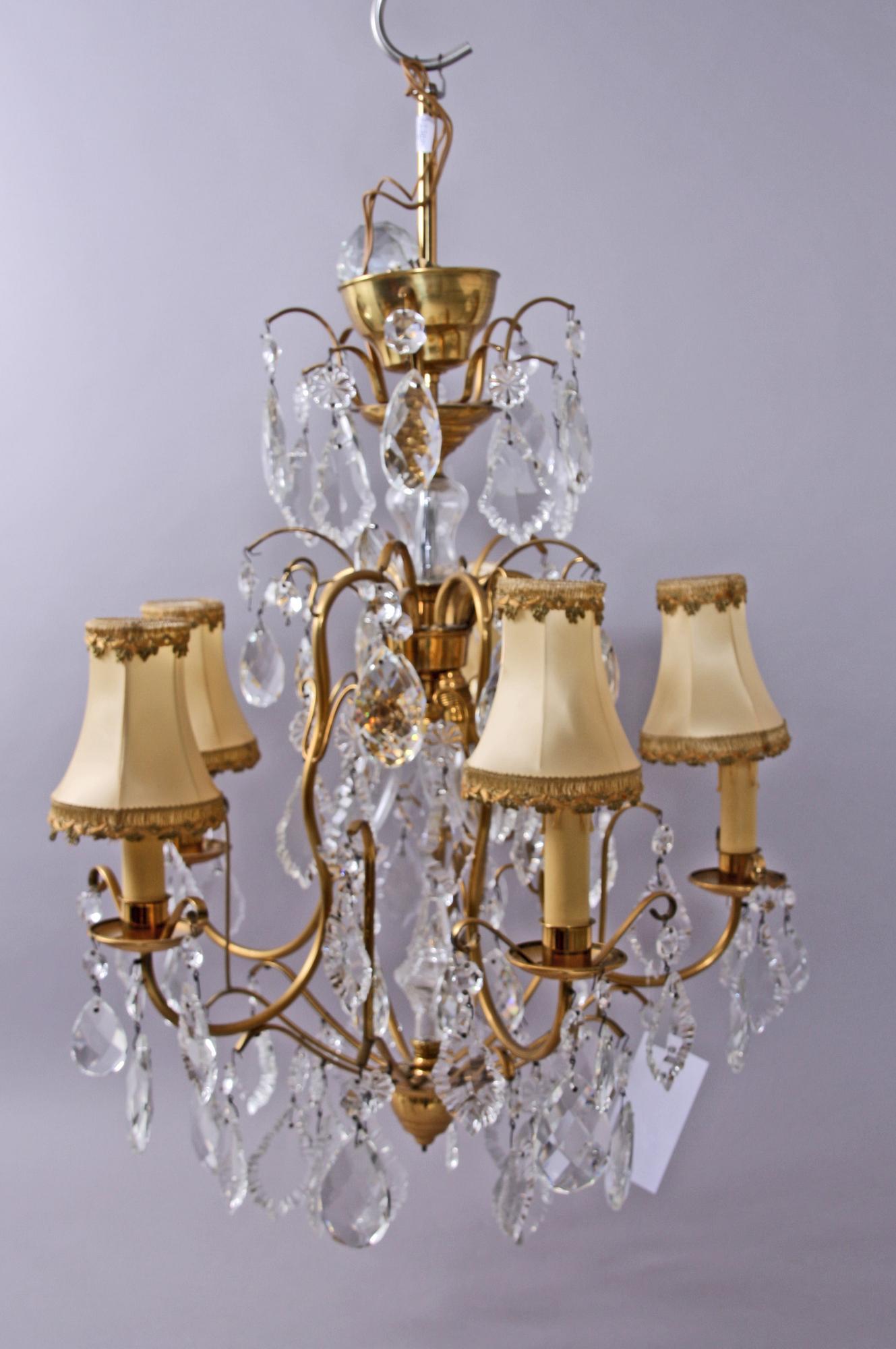 LJUSKRONA, rokokostil, 1900-talets mitt.