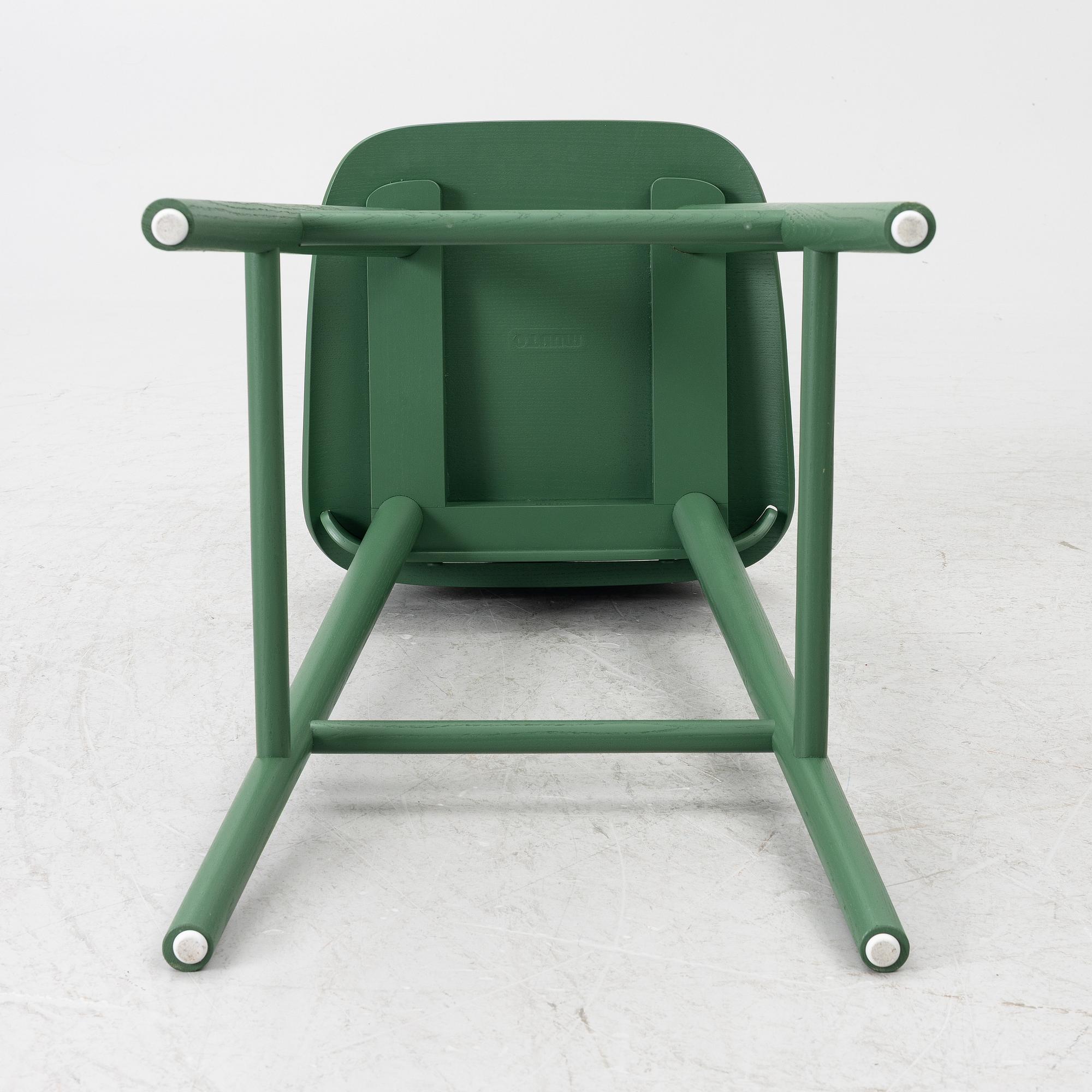 David Geckeler, bar stools, 6 pcs, “Nerd Counter”, Muuto, 2000s.