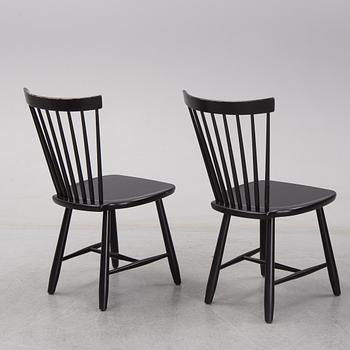 CARL MALMSTEN, six 'Lilla Åland' chairs, Stolab 2014.