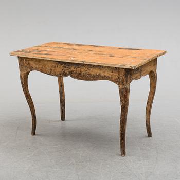 A mid 18th century rococo table.