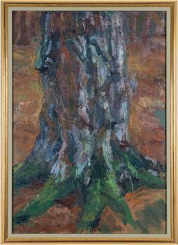 Gerhard Nordström, Aging tree trunk.