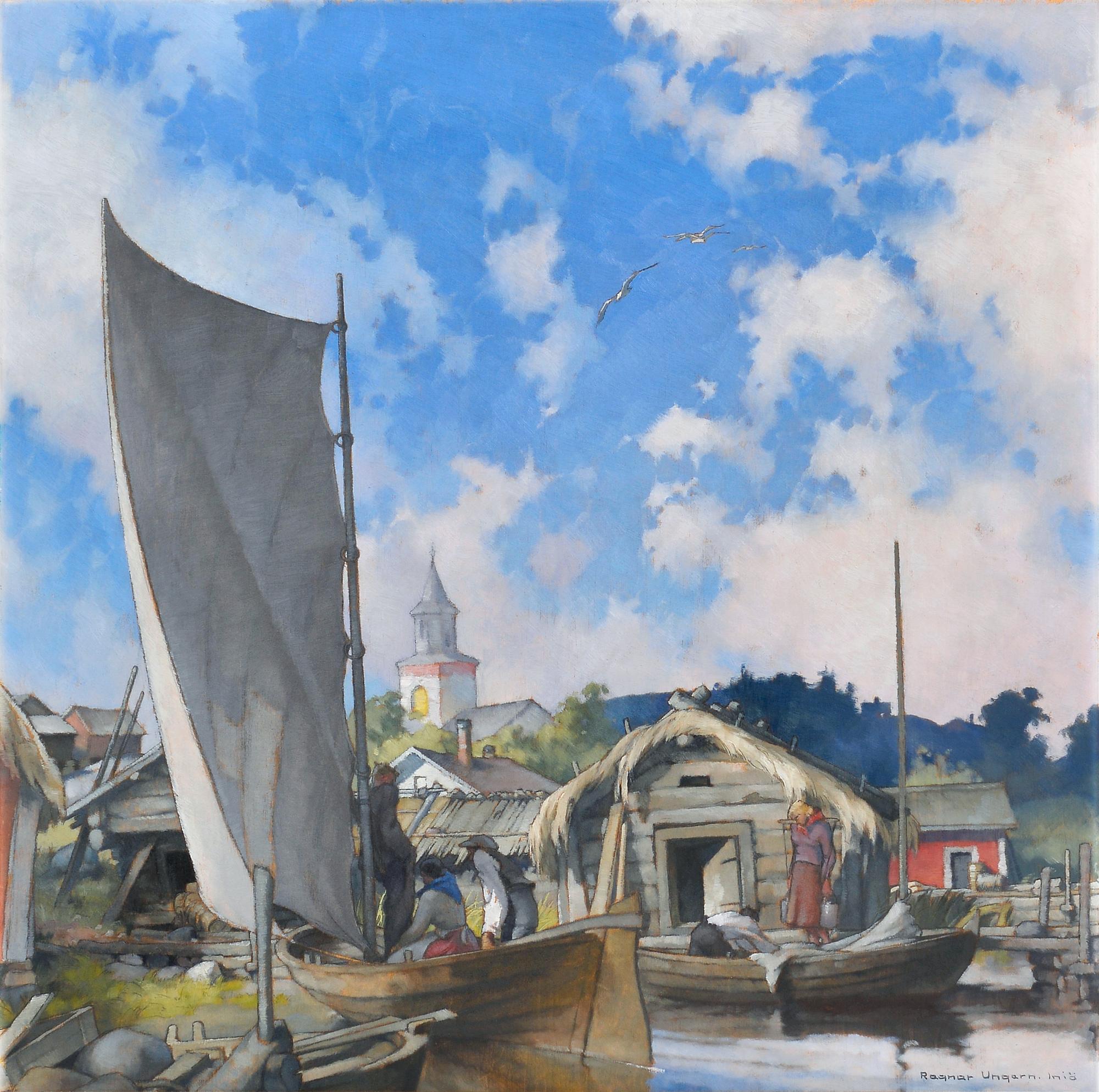 Ragnar Ungern, "NORRBYN RANTA 1949-50".