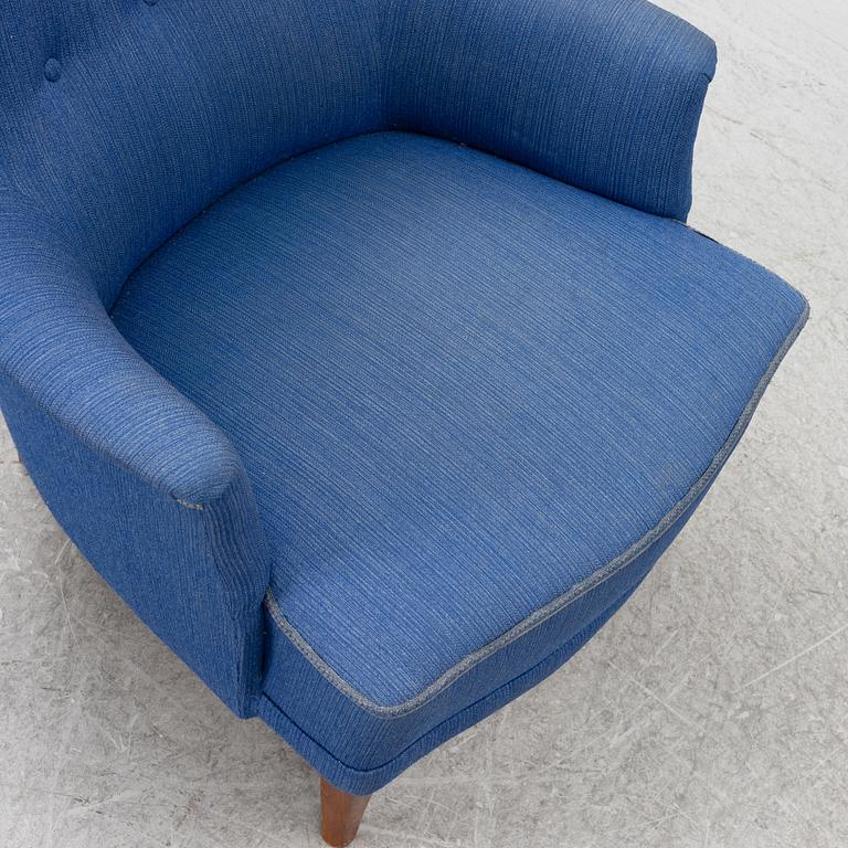 Carl Malmsten, a 'Farmor' armchair, AB O.H. Sjögren, Tranås.