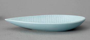 SKÅLAR, 3 st, fajans samt stengods, "Endive" samt "Reptil", Stig Lindberg, Gustavsberg.