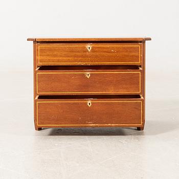 Miniature chest of drawers, early 20th century.