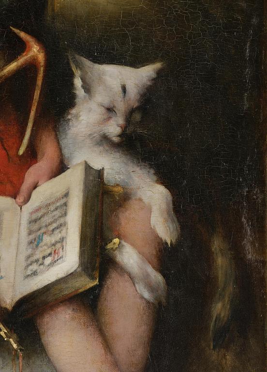 Carl Larsson, "Häxans dotter" ("The Witches daughter").