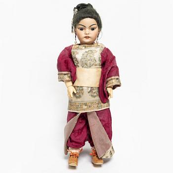 Girl doll, Simon & Halbig, ca 1893.