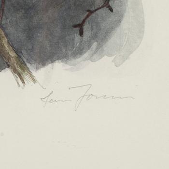 LARS JONSSON, färglitografi, signerad och numrerad 137/215.