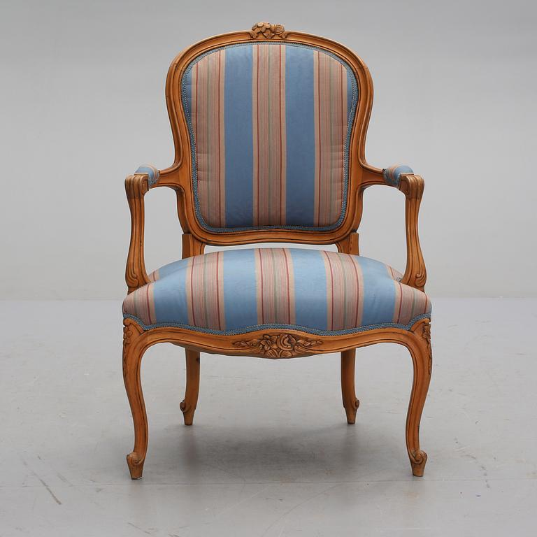 KARMSTOL, Louis XV-stil, 1900-tal.